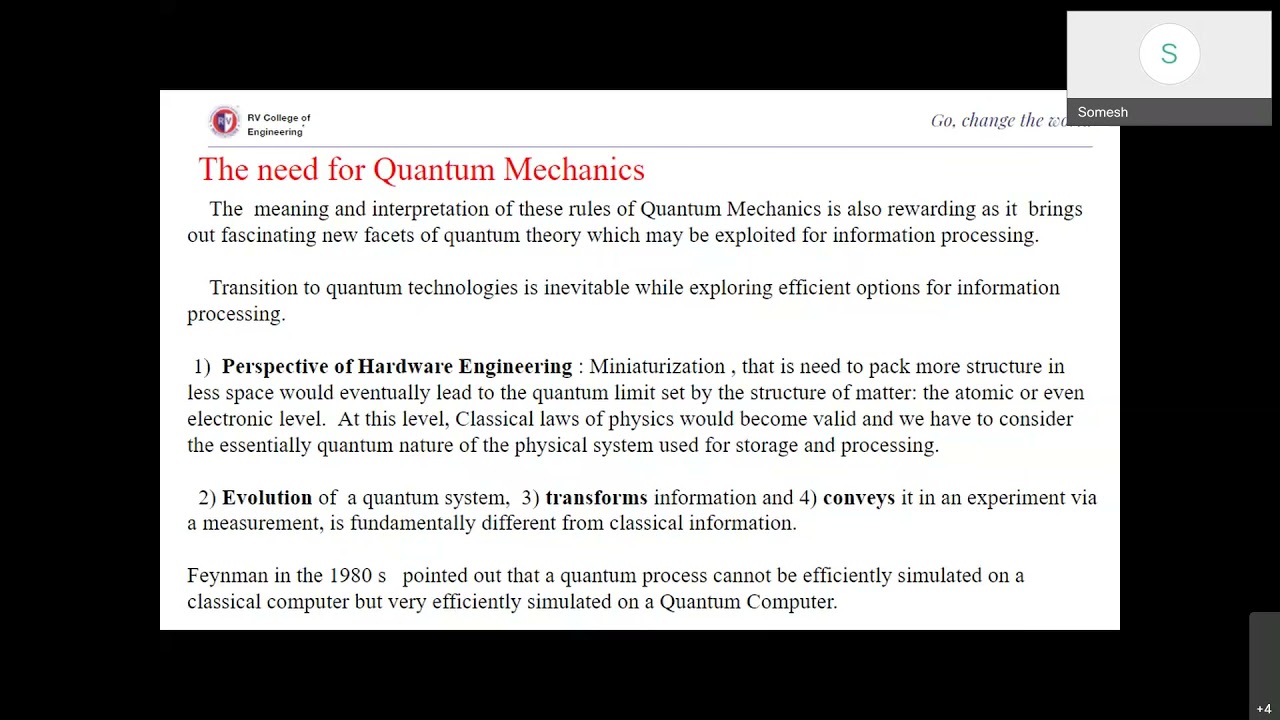 AICTE (ATAL)Sponsored FDP on Quantum Computing Algorithms & Machine Learning 02-August-2021(Day1 S2)