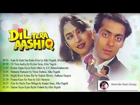 Dil Tera Aashiq Full Album Songs Salman Khan, Madhuri Dixit, Nadeem Shravan Hit Hindi Song