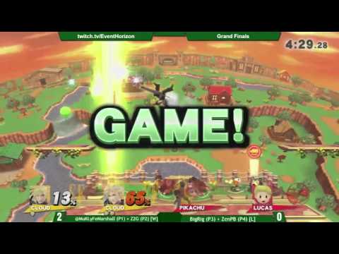 Construct 40 - MuK.LyFe Marshall + Z2G vs BigRig + ZenPB - Smash4 Doubles GFs