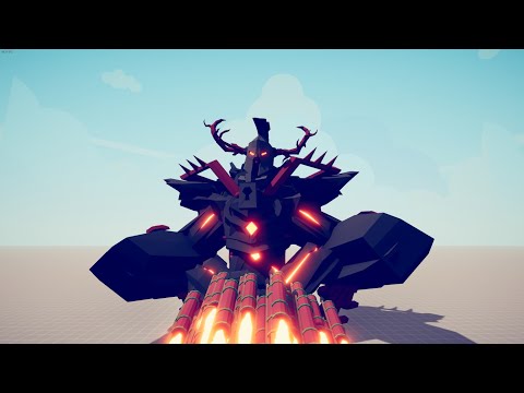 DARK GOLEM vs EVERY GOD Totally Accurate Battle Simulator TABS