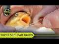 Видео: Силиконови рингове Matrix Super Soft Bait Bands Large - 100бр.