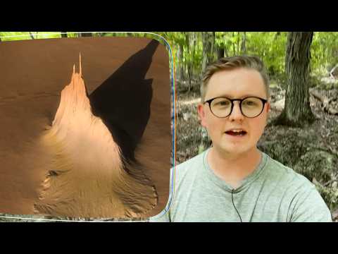 The razor sharp mountain on Jupiter's moon | Steeple Mountain on Io | 3D visualization