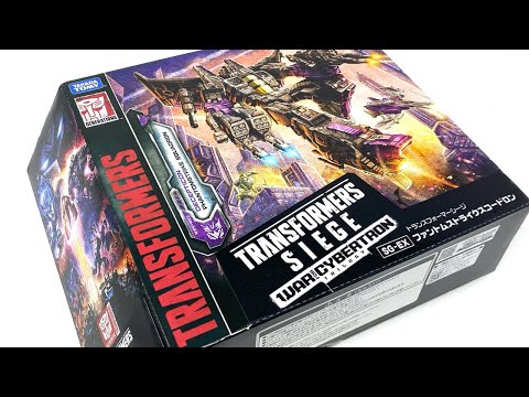 THE RAREST WFC FIGURE?! Transformers Phantom Strike Squadron SIEGE Skywarp Unboxing & Review