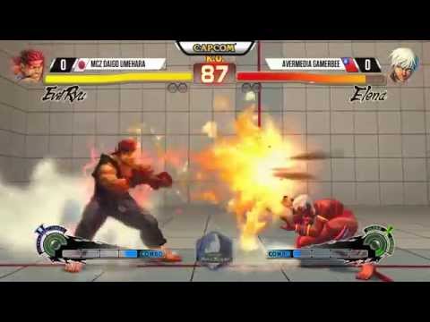 USF4 Daigo Umehara vs Gamerbee Stunfest 2015 CPT 2015