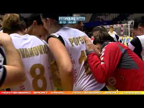 Za Crnu Goru Svi !  - Pozdrav Crnogorske zenske rukometne reprezentacije nakon svakog Time Out-a