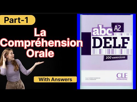 ABC  DELF A2 |  FRENCH LISTENING PRACTICE FOR BEGINNERS A2  [Part-1]