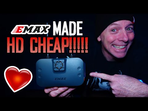 EMAX made HD FPV Cheap!!! - $239 EMAX Transporter 2 HD Fpv Goggles!!! - [ HDZERO ]