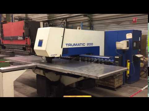 Punzonadora TRUMPF TRUMATIC 200 R 1995