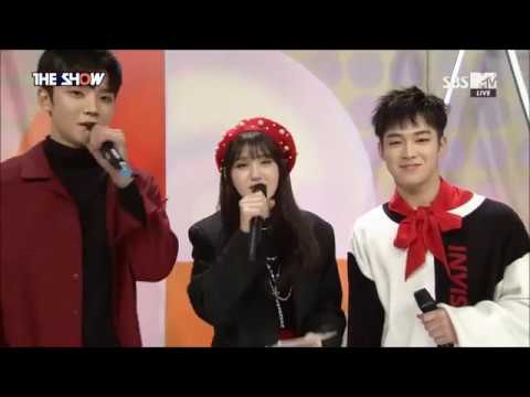 07032017 SBS THE SHOW SomiJYP+DawonSF9+RowoonSF9 MC CUT