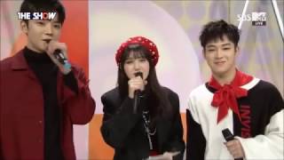 07032017 SBS THE SHOW SomiJYP+DawonSF9+RowoonSF9 MC CUT