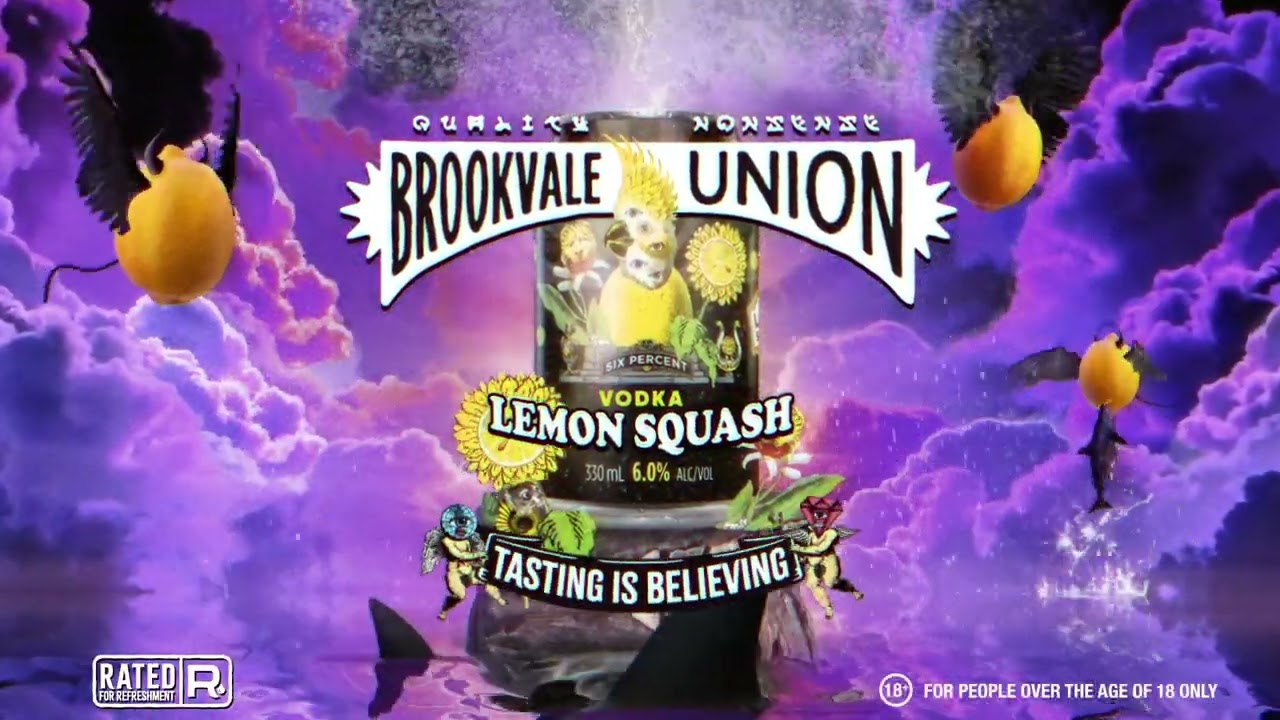 Brookvale Union Vodka Lemon Squash