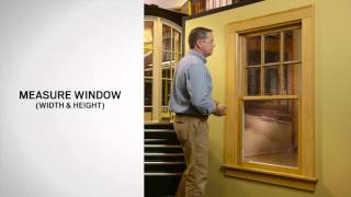 Measuring Windows for 100 Series Single-Hung Window Replacement | Andersen Windows