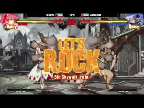 "BBR" Guilty Gear Xrd At KOF GCC - DEADFISH vs SABORU CHIPP  (1080p HD)