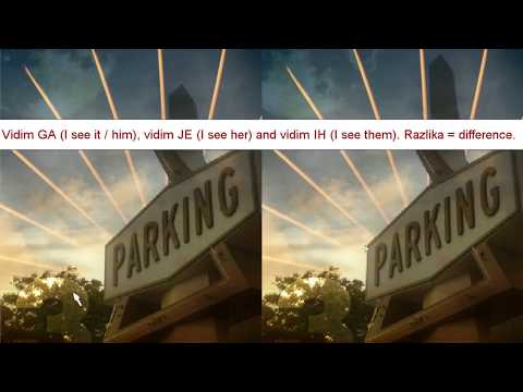 Serbian Language with Games - Pronouns in Accusative