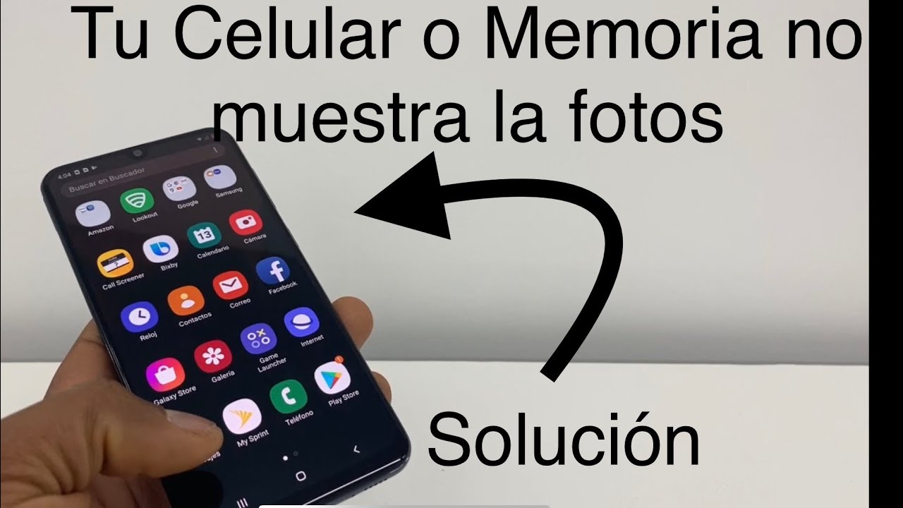 Mi Celular o Memoria no muestra Fotos, Videos, Archivos