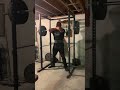 Front Squats are always fun.