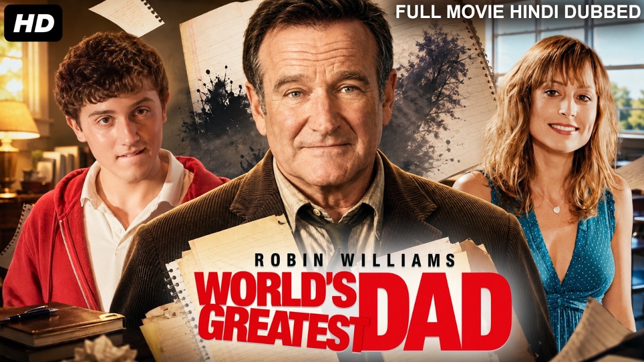 Robin Williams's WORLD'S GREATEST DAD - Hollywood Hindi Dubbed Full Movie | Hindi Comedy Drama Movie