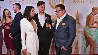Shaylove and Ryan Driller on the 2019 Xbiz Awards red carpet video