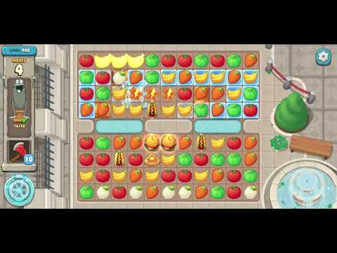 We Bare Bears Match3 Repairs Level 408 - No Boosters