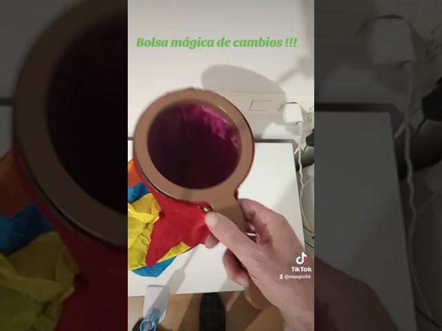 Vídeo relacionado con Uposao 1 unids Bolsa mágica Cambio de Cremallera Magia Truco mágico Accesorios de Magia Cambio Bolsa Hacer o Desaparecer para aparecer Trucos mágicos
