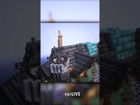 vxrLive - Epic Minecraft Base Build: Fantasy & Medieval Style! | Wonder Worlds SMP
