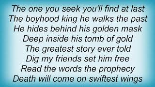 Saxon - Valley Of The Kings Lyrics