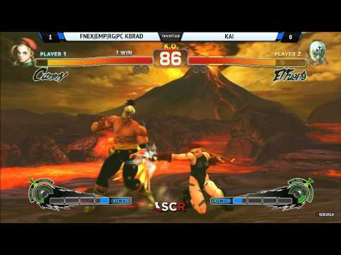 SSF4AE FNEX EMP RG PC KBRAD vs KAI - Socal Regionals 2014 Day 1