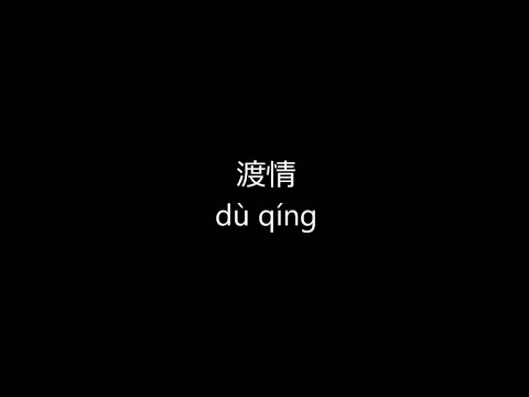 渡情 Lyrics / dù qíng #learnchinese
