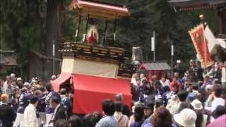 preview picture of video '2013美濃まつり　山車・練り物（八幡神社）ダイジェスト The pageant of historical events in Mino'