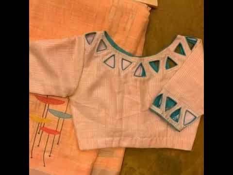 New neck gala design blouse #blouse #gala #necklace #new #best #design #pakistan #india #trending