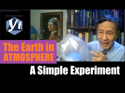 A Simple Experiment: The Earth in Its Atmosphere | Independent Climate Research | 230802