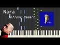Nara - Sofiane Pamart (Synthesia Tutorial | Piano sheet)