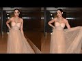 Uff SO BOOmbastic Malaika Arora Graced The Event Wearing A Peach Colored Gown
