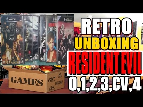 Retro Unboxing - Resident Evil GameCube Anthology