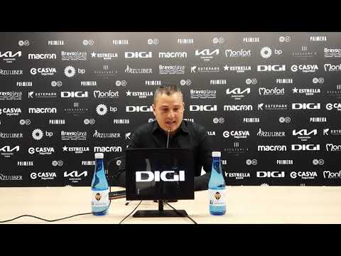 Rueda de prensa de Sergi Escobar: Jornada 8. CD Castellón 1 - 1 Nàstic Tarragona (16/10/2021)