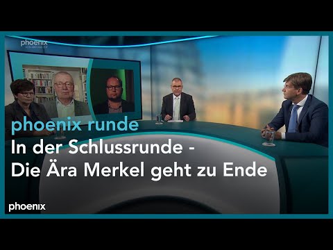 phoenix runde: In der Schlussrunde - Die Ära Merkel geht zu Ende