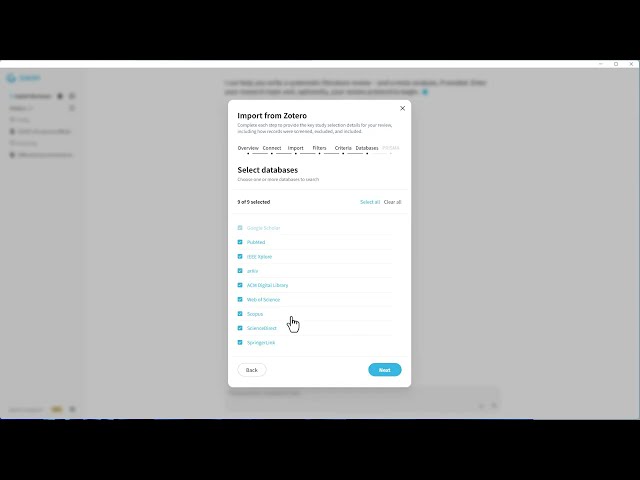 Mag-import mula sa Zotero