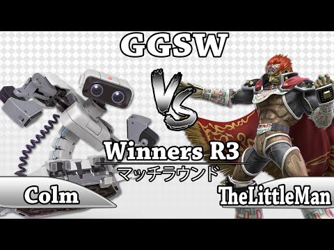 GGSW 140 - Colm (ROB) vs TheLittleMan (Ganon) Smash Ultimate Winners R3