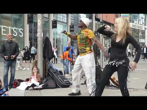 MANCHESTER HAS TALENT ON THE STREETS - BONGO DANCING  23/04/2022