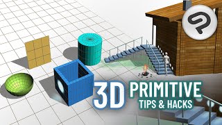 3D Primitive Tips & Hacks in Clip Studio Paint