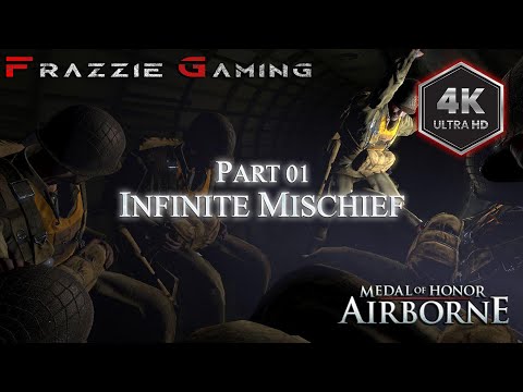 MEDAL OF HONOR AIRBORNE Gameplay Walkthrough Part 01 [4K 60FPS PC ULTRA] - No Commentary