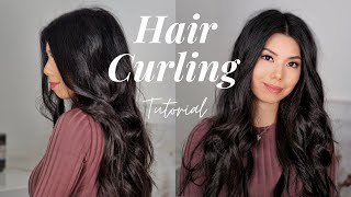 HOW I CURL & STYLE MY HAIR | HAIR CURLING TUTORIAL