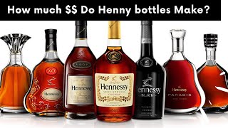 How much do bars make off Hennessy shots?