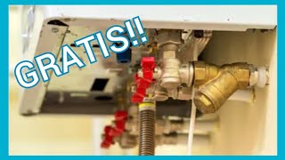 Fuga caldera gotea AGUA 💦 CALEFACCIÓN a gas