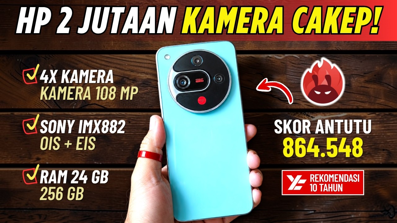 5 REKOMENDASI HP KAMERA 2 JUTAAN TERBAIK MEI 2026