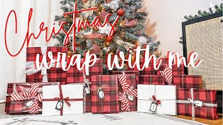 Christmas Wrap With Me | Wrapping Christmas Present 2021