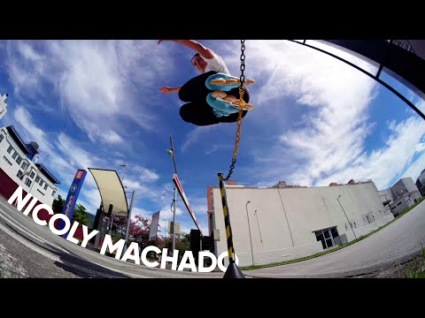 Nicoly Machado Skating in Brazil on Her Signature Skates