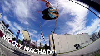 Nicoly Machado Skating in Brazil on Her Signature Skates