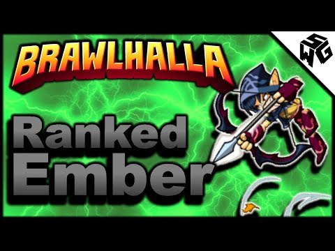 Road to Diamond Ranked Ember 1v1's - Brawlhalla Gameplay :: Munchin with Bow!