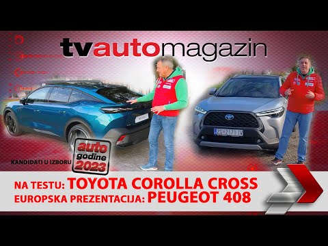 TV Automagazin S12 12 -  Toyota Corolla Cross i Peugeot 408! Šećer: Abarth 500e!